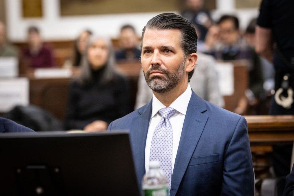 Donald Trump Jr named in court documents in bankruptcy case of Chinese billionaire Miles Guo