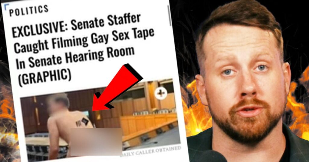 Omg Democrat Staffer Caught Filming Gay Sex Tape In Senate Hearing Room Elijah Schaffers Top 