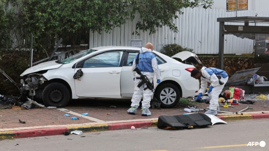 At least 13 injured in Israel in suspected car-ramming attack: Police