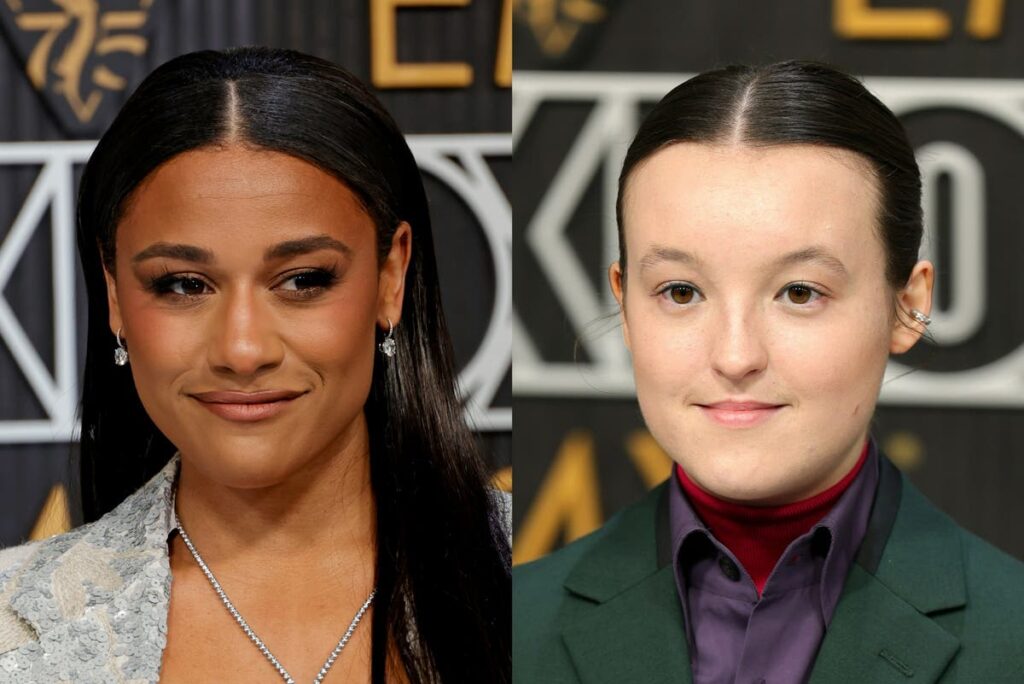 Ariana DeBose and Bella Ramsey embrace at Emmys 2024 following savage awards show joke