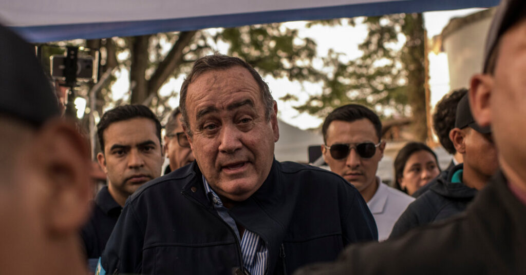 U.S. Moves to Bar Alejandro Giammattei, Ex-Guatemalan Leader