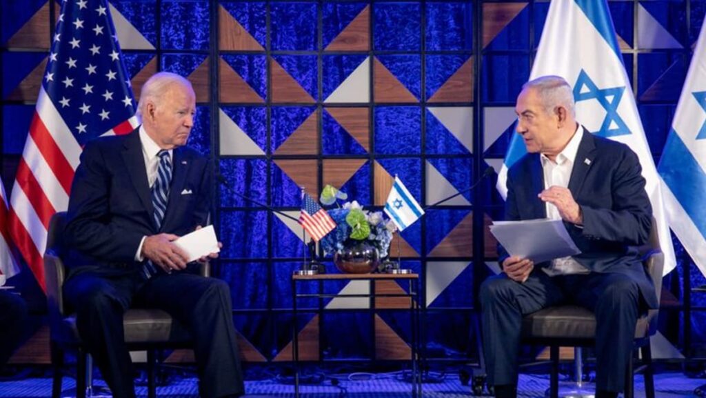 Biden speaks with Netanyahu on Gaza attacks, Palestinian state