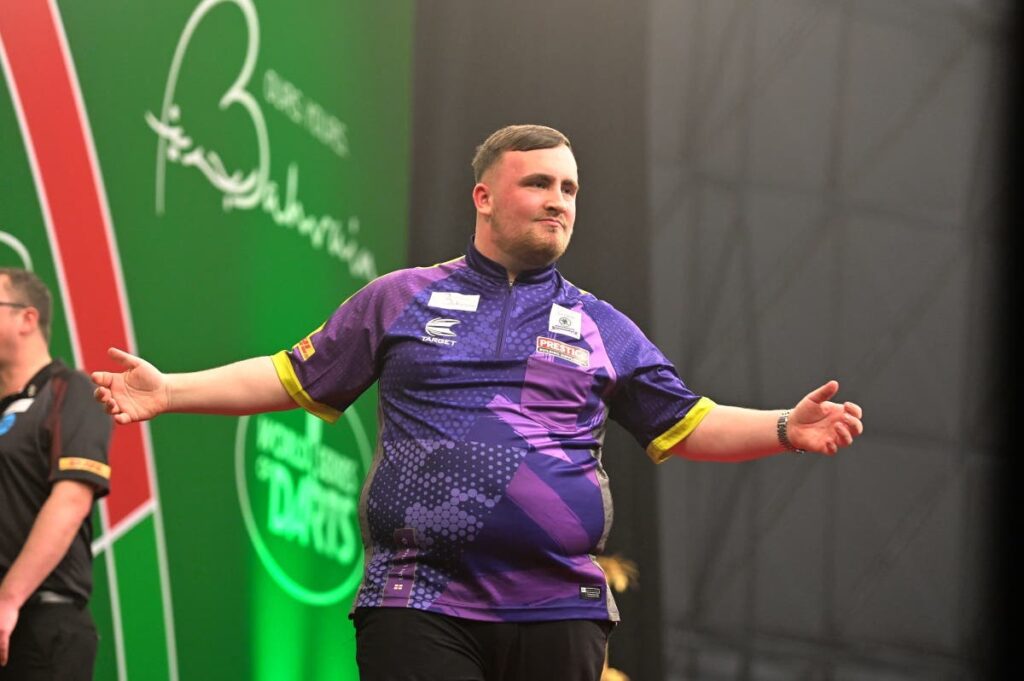 Luke Littler makes history and claims first PDC title in Bahrain Masters win over Michael van Gerwen