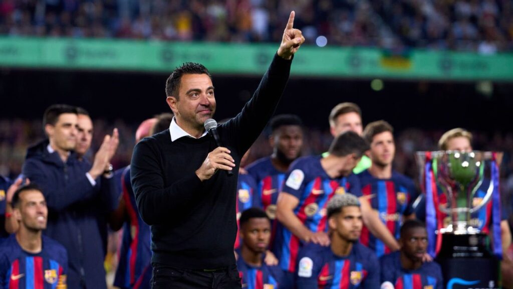 Xavi Hernández Has Shockingly Announced His Resignation From Head Coach Position From Barcelona. Image Credit: Twitter