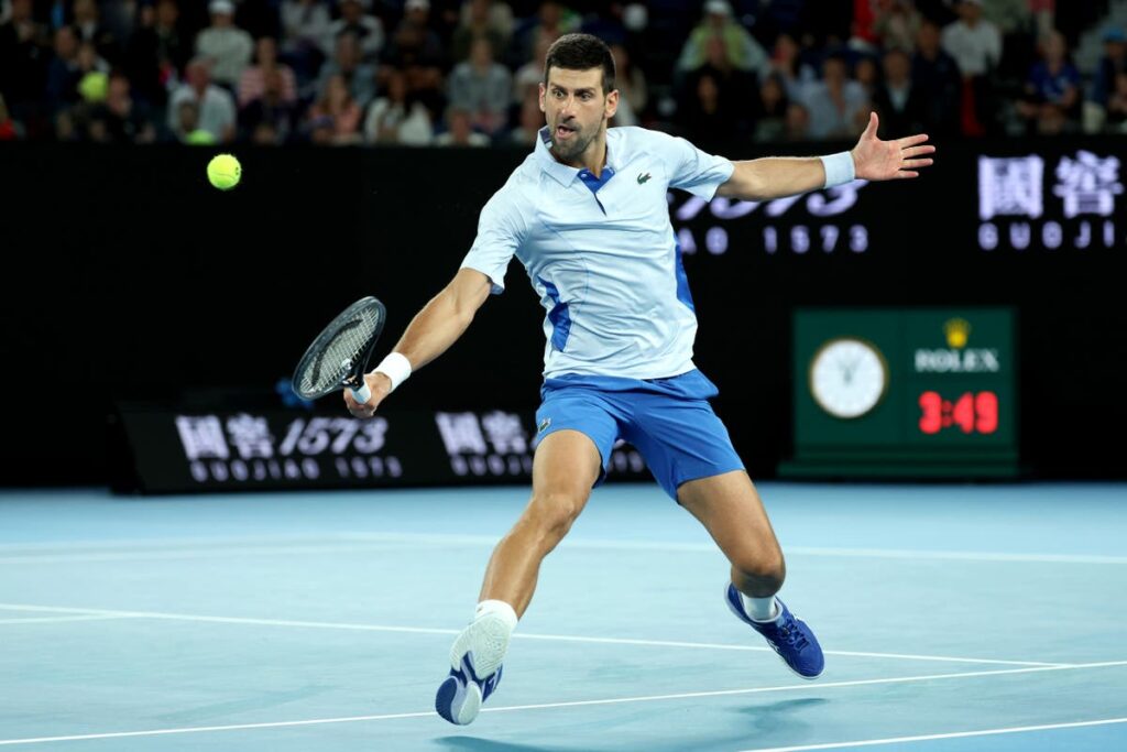 Australian Open LIVE: Novak Djokovic vs Alexei Popyrin latest score and results after Ons Jabeur stunned by Mirra Andreeva