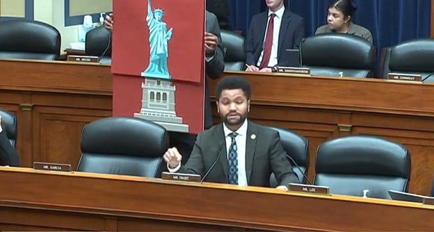 WHAT A CLOWN: Leftist Gen Z Democrat Congressman Proposes Bill to Remove the STATUE OF LIBERTY - Gets Brutally Mocked on Social Media (VIDEO) | The Gateway Pundit
