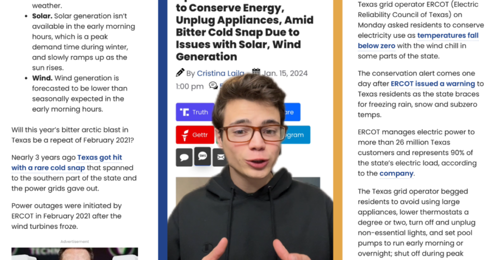 Victor Reacts: Sorry You're Freezing, But Enjoy Our Wind Turbines! (VIDEO) | The Gateway Pundit