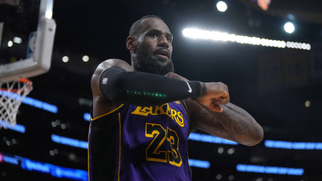 LeBron James shares his mom's emotional message about the family's success