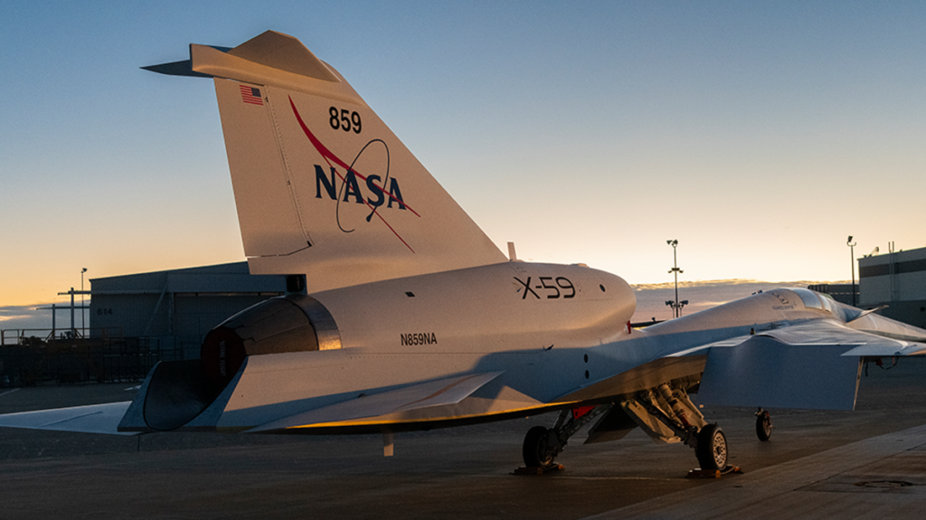Watch live: Nasa’s new ‘quiet’ supersonic jet unveiled for first time