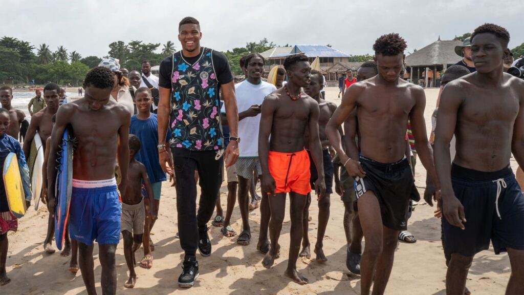 Giannis Antetokounmpo goes back to Nigeria in new 30-minute WhatsApp d
