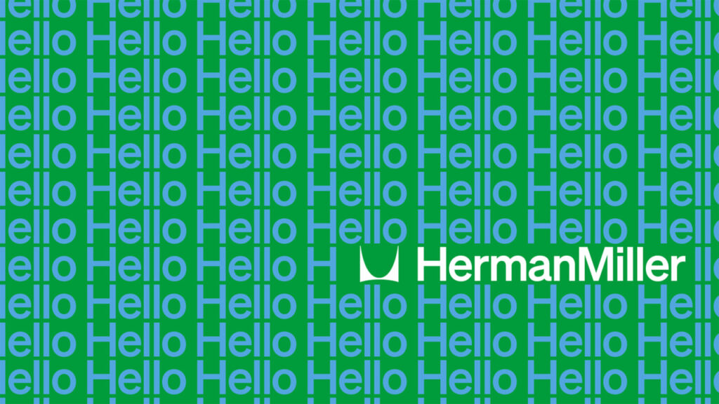 Herman Miller's new logo looks a lot like its old, and that's by desig
