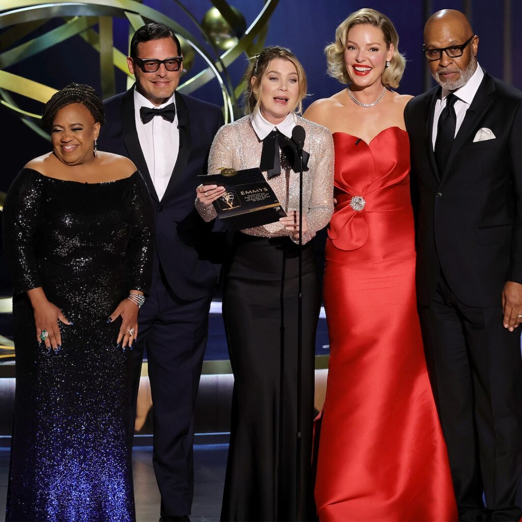 Just Lay Here & Enjoy This Grey's Anatomy Reunion at 2023 Emmys
