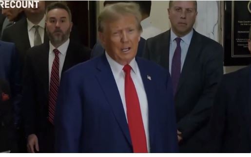 "She Should be Criminally Liable for This - I Think We Should Be Entitled to Damages" - President Trump Hits Letitia James Outside Courtroom and Fires Warning Shot at New York State (VIDEO) | The Gateway Pundit